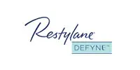 A logo of restylane and defyne